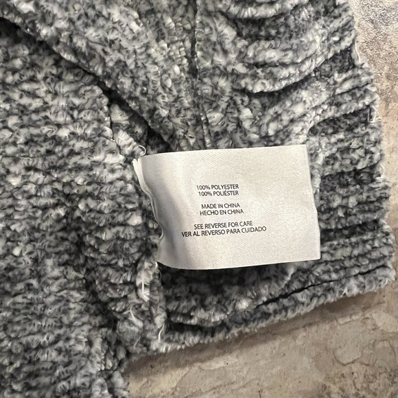 Orvis Sweater Womens Large Chenille Tunic V-Neck Long Sleeve Pullover Ribbed - Picture 4 of 6